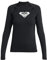 Roxy Young Women Whole Hearted Ls Rash Guard Shirt, Black, S EU