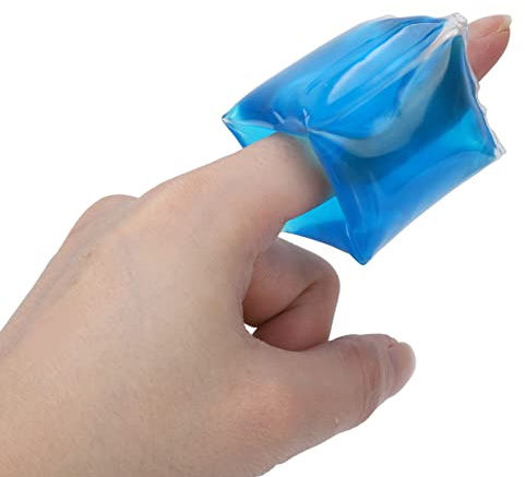 Finger- und Zehen-Kühlgel-Eisbeutel für Damen und Herren, 1,6 Zoll Langer Zehen-Finger-Kühlgel-Eisbeutel Kaltkompressions-Leichter Finger-Eisbeutel