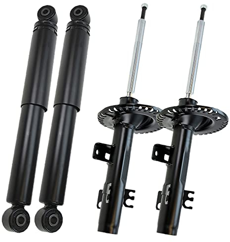 ATEC Germany 4x Gasdruck Stoßdämpfer Vorne und Hinten Federbein, Kompatibel mit VW MULTIVAN T5 (7HM, 7HN, 7HF, 7EF, 7EM, 7EN), MULTIVAN T6 (SGF, SGM, SGN, SHM, SHN)