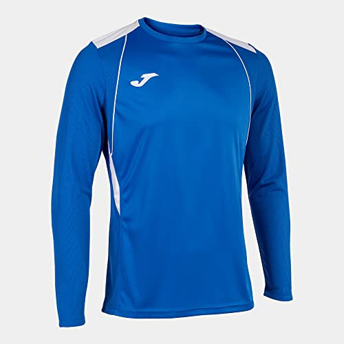 Joma Herren Championship Vii Langarm-t-Shirt Tshirt, Weiß (Royal Blanco), S EU
