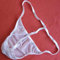 NJUDE String transparent pour homme Micro String stretch sexy Sous-vêtements transparents en maille filet