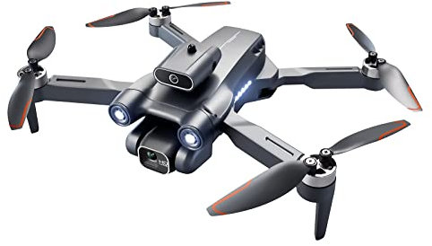 6K Pixels Aerial Photography : Advanced Aerial Drone with 6K Pixels, 360° Obstacle Avoidance, Brushless Motor, 50x Zoom, and Optical Flow Hover. (C)