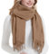 Landisun Schal für Damen, Winter-Pashmina-Schal, Wickeltuch, Winterschal, Kaschmir-Schal, Hochzeitsschal, Tan / Camel, Regulär