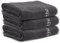 WINKIO Fitness Handtuch Klein 3er Pack, 35 × 73 cm Mikrofaser Gym Handtücher Sporthandtuch für Sport Fitnessstudio Yoga Schnell Trocknend Weich (Grau)