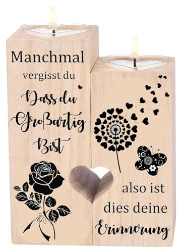 Geschenke für Freundin,Kerzenständer-Sinnvolles Geschenk für Schwester,Partner Geschenke, Hochzeitsgeschenke für Paare, Kerzenständer Set,Kreativ Vintage Kerzen Ständer