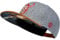 Cadency® Snapback Cap Viking, Grau, Unisex, Größenverstellbar
