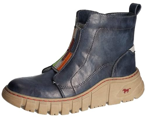 MUSTANG Damen Stiefelette Blau EU 37