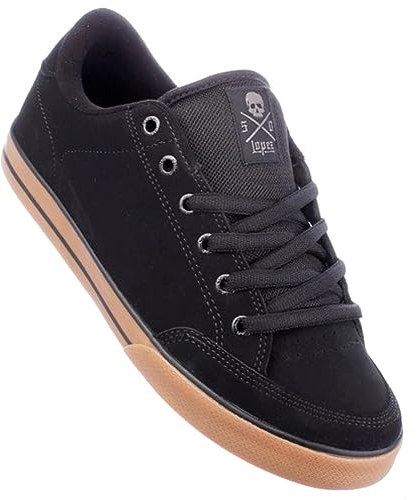 C1RCA Lopez 50, niedrige Turnschuhe Unisex – Erwachsene, Originalprodukt, Black Gum, 42.5 EU