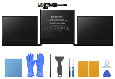 A1708 Battery Replacement for MacBook Pro 13-inch A1708(2016,2017) A2159(2019) A2289(2020) A2338(2020,2022) A1713/A2171 Battery