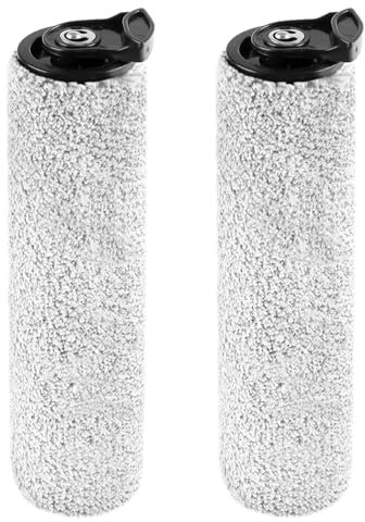 Klypticfit Lot de 2 brosses de rechange compatibles avec les aspirateurs sans fil Tineco iFloor 3, Floor One S3, iFloor 2, pièces de rechange avec 2 rouleaux brosses