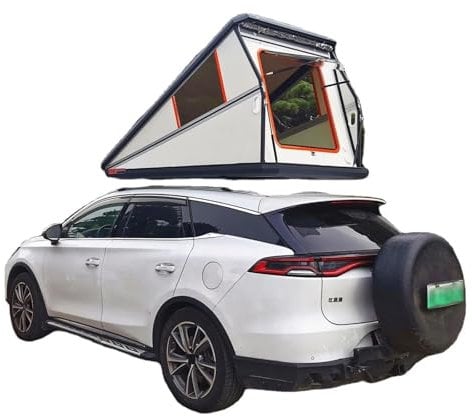 Tende da Campeggio per Esterni, a Conchiglia, con Tetto apribile Solare, con Guscio Rigido, per Veicoli, rimorchi per Auto, Tenda da Tetto