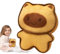 Genérico Animal de Peluche para Hornear, Animal de Peluche | Hermosa Capybara de Peluche de Gatos Tostada | Decoración de Coches de Habitación