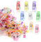 Lot de 100 Pinces à Coudre en Plastique pour Couture, Clips à Coudre en Plastique ABS, Clip de Hache,Pinces Polyvalentes avec Marques de Mesure pour Couture, Tricot, Crochet, Suspension d'Objets
