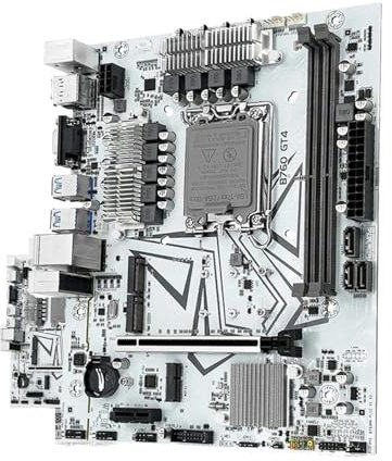 Placa Base B760 GT4 DDR4 LGA 1700 Compatible con procesadores Core I3/i5/i7/i9 12.º y 13.º, Memoria de Doble Canal.