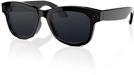 Camera Glasses, 1080P Video Recording AI Translator Smart Glasses with Bluetooth 5.3 Audio, for Travel