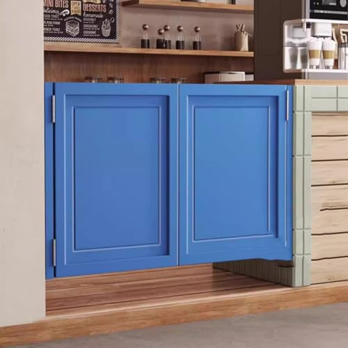 Puerta de salón de madera maciza con bisagras de resorte, perfecta para cocina, tienda, entrada, pub y cafetería, elegante diseño rústico y fácil de instalar