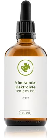 vitalundfitmit100 Mineralmix Elektrolyte 100 ml Fertiglösung, vegan, ohne Zucker