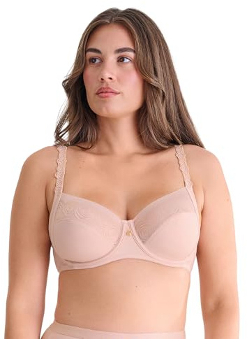 Lisca Bügel BH Ruby | unwattierte Cups | Clean-Cut Cupabschlüsse | verstärkte Blenden und Softer Entlastungsrücken | 75-105 B-E