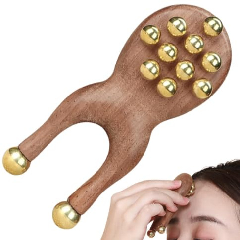 Face Massager Manual Body Relaxing Sculpting | Men Women Handheld Facial Massager Tool for Home Daily Travel Morning Daytime Night Holiday Birthday Party