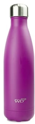 Mercati Märkte Flaschenkühler Thermo Flasche, Edelstahl, Fuchsia