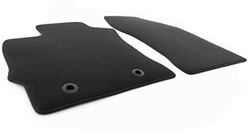 kh Teile Fußmatten Auris 2 II Hybrid Original Qualität Automatten, 2-teilig vorn, schwarz