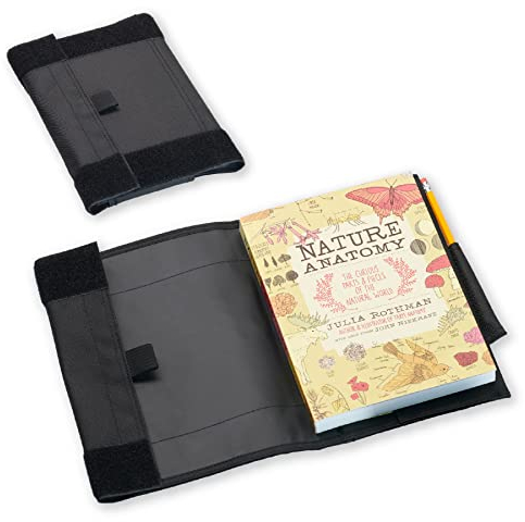 Book-it - Custodia regolabile per libri da viaggio e bibbia, colore: Nero