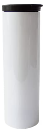 MR.R 17oz Sublimation Blanks Gobelet avec couvercle, bouteille d'eau isolée sous vide à double paroi en acier inoxydable blanc, bouteille de café portable Trave Cup pour boissons chaudes froides