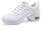 Split Sole Athletic Schuhe Trainer leichte Jazz Fersenschuhe Training Tanzsneaker Laufschuhe Leichte Schuhe Luftkissen White 42