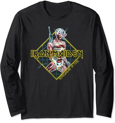Iron Maiden - Somewhere In Time Diamond Long Sleeve T-Shirt