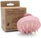 FABCARE Massaggiatore Cuoio Capelluto in Silicone con Steli di Grano per Capelli Asciutti e Bagnati, Stimola Crescita, Favorisce Circolazione e Supporta il Benessere del Cuoio Capelluto (Rosa)
