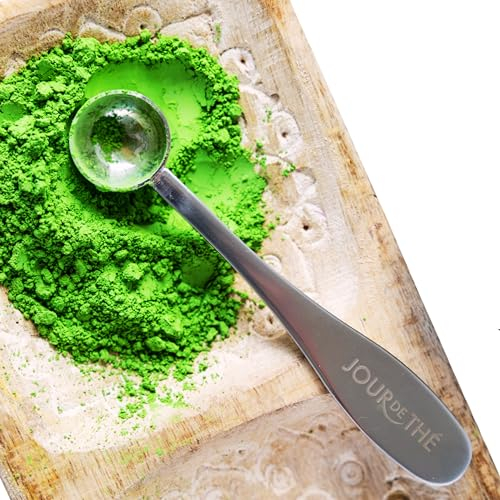 Cuchara de té Matcha | Dosis de 1 gramo | Medición precisa y fácil | Acero inoxidable 18/10 | Uso versátil