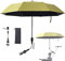 BOTIZR Sombrilla Universal for Cochecito, sombrilla for Cochecito, protección UV de 360°, sombrilla Impermeable for Cochecito, sombrilla for Cochecito con Clip Ajustable (Color : Yellow, Size : 95cm)