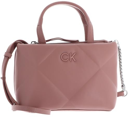 Calvin Klein Re-Lock Quilt Tote Mini XS Ash Rose