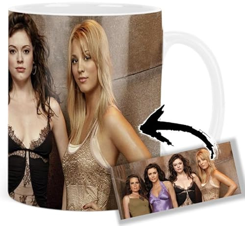 Charmed Alyssa Milano Rose Mcgowan Holly Marie Combs Kaley Cuoco Tasse Keramikbecher Mug