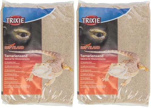 Trixie Arena básica para Terrarios, 5 kg, sin colorantes ni aditivos, Reptiles (Paquete de 2)