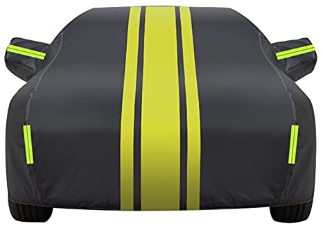 Autoabdeckung für Ford Mustang Mach-E Tarpaulin Car Cover Full Garage Car Garage Dustproof Windproof Snowproof UV Protection Outdoor Car Cover Universal
