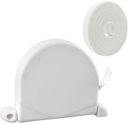 ZoneYan Enrouleur de sangle de volet roulant, enrouleur de cordon de volet roulant, rotation à 180 °, avec fil de 14 mm de large x 5 m, encastré