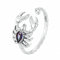 GleaMora S925 Silber Vintage Skorpion Ring Öffnung Verstellbarer Ring Einzigartiger personalisierter Fingerring Licht Luxus Ins Stil Ring