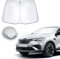 CDEFG Compatible con Renault Arkana 2021-2024 2025 Parasol Coche Delantero Parabrisas Protector Plegable Mejor Fresco-Parasol Arkana RS Line E-Tech Accesorios
