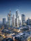 Puzzle für Erwachsene, 1000 Teile, Frankfurt Deutschland, Skyline, glänzend, Fotodruck Luftbild, A040, herausfordernde Puzzles für Freunde und Familie