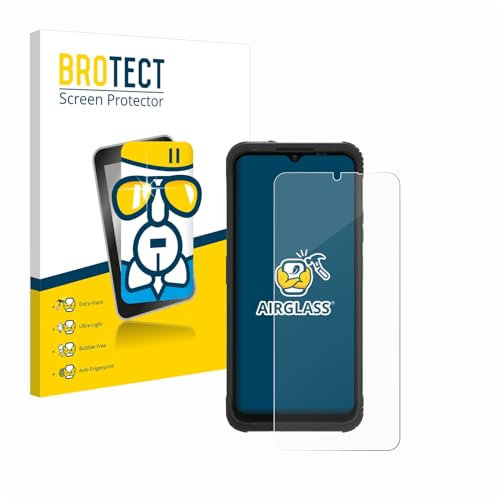 BROTECT Schutzglas für AGM H Max Schutzfolie Panzer Folie Glas Displayschutz Made in Germany [Extrem Kratzfest 9H, Anti-Fingerprint,Transparent]