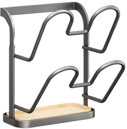 BOJHGO Schneidebrett Halter Topfdeckelhalter, nützliche Dinge for die Küche, Aufbewahrungsregal, multifunktionale Aufbewahrung for Zuhause, Schneidebretthalter, Küchenzubehör