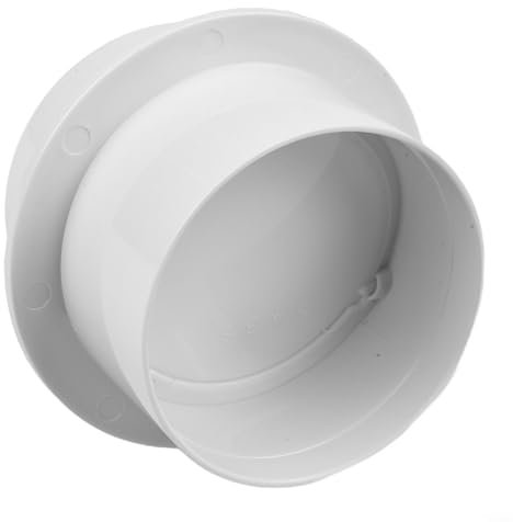Clapet anti-retour de ventilation économe en énergie, parfait pour améliorer l'air dans les systèmes de conduits (80 mm)