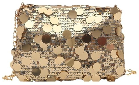 Clutch Für Hochzeit，Damen Glitzer Tasch，Clutch kleine Tasche Abendtasche Reißverschluss Clutch CrossBody Bag Umhängetasche für Prom Hochzeit Party Bankett