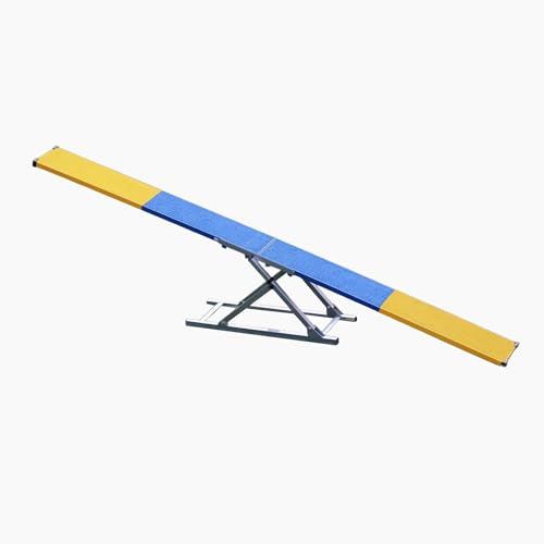 Callieway® Agility Hundewippe „Teeter-Totter Vario“2.0 | 3-teilig, gummiert