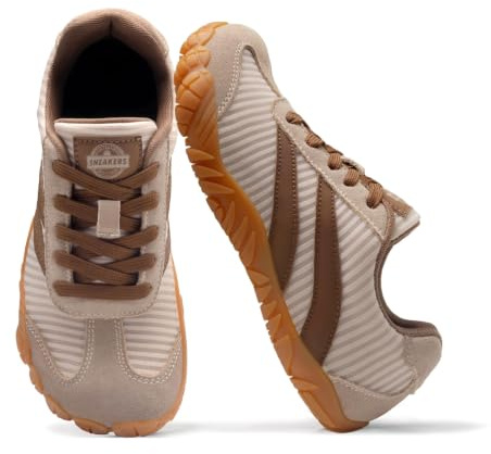 Barezoey Barfotaskor dam barfotaskor herr retro sneakers | Retro sneakers barfotaskor lätta minimalistiska traillöparskor, halkfria ventilerande utomhus promenadskor unisex