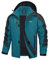 TACVASEN Softshelljacke Herren Windbreaker Allwetterjacke Wasserdicht Atmungsaktiv Wanderjacke Männer Trekking Jacke Herbstjacke (S, Seeblau)
