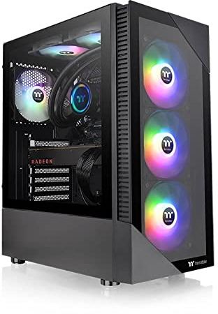 Thermaltake View 200 TG ARGB | ATX Mid Tower Chassis, CA-1X3-00M1WN-00
