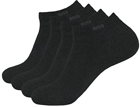 BOSS Herren 2P AS uni CC Knöchellange Socken aus Stretch-Gewebe im Zweier-Pack