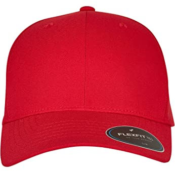 Flexfit Unisex Baseball Cap NU Cap red S/M